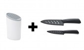 Antibacterial Multi Knife Block Set § ZIRCONIUM CERAMIC KNIFE SET 