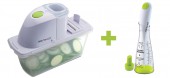 One Touch™ Deluxe Vegetable Slicer & Automatic salad dressing maker